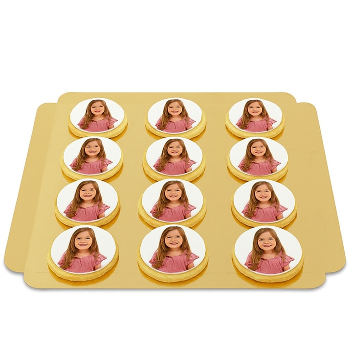 Okrągłe Ciastko ze zdjęciem (12sztuk)