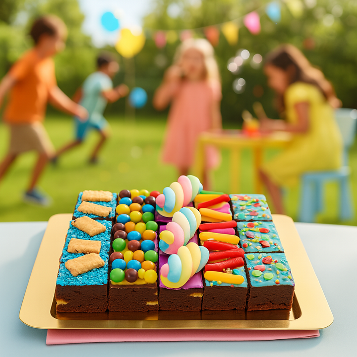 15 Brownie z Kolorowymi Dekoracjami