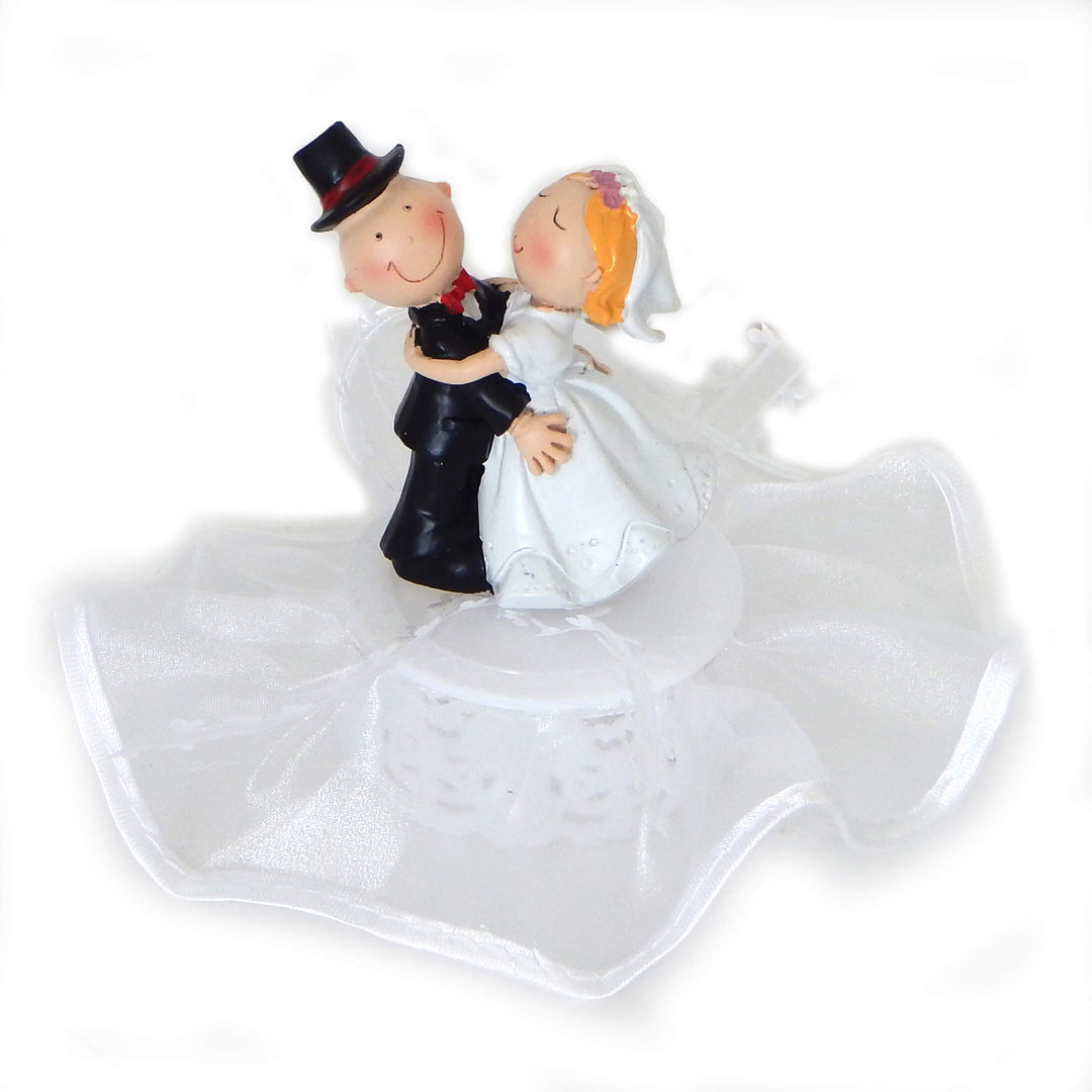 Figurka na tort - Tańcząca Para Młoda