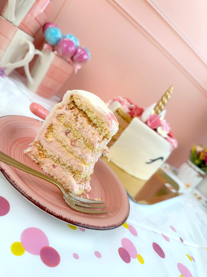 Tort Deluxe jednorożec - podwójna wysokość