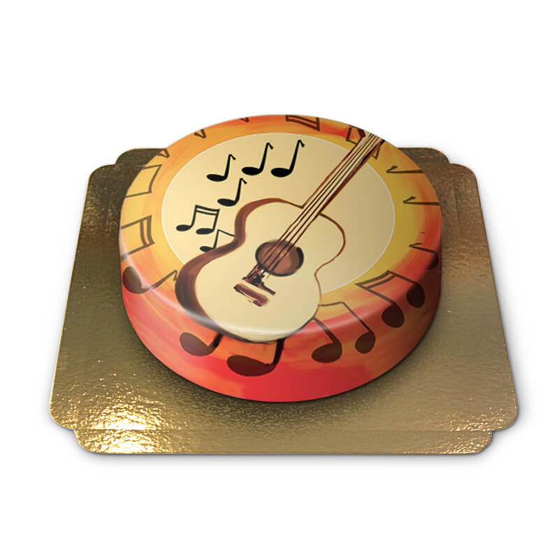 Tort z gitarą
