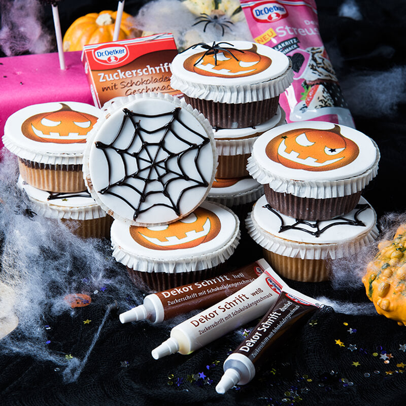 Babeczki Halloweenowe Dr. Oetker'a