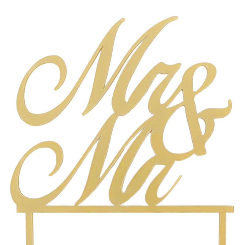 Topper na tort Mr.&Mr.