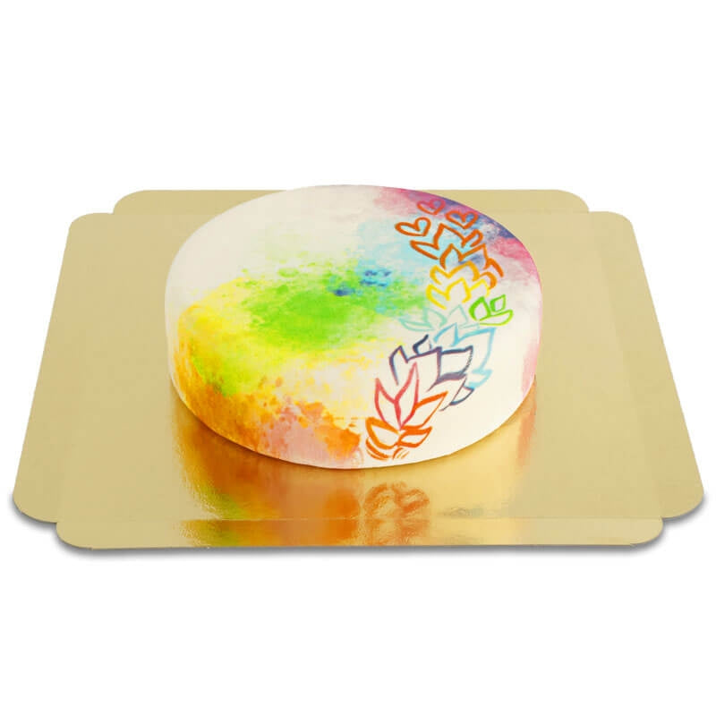 Tort Fancy Splashes