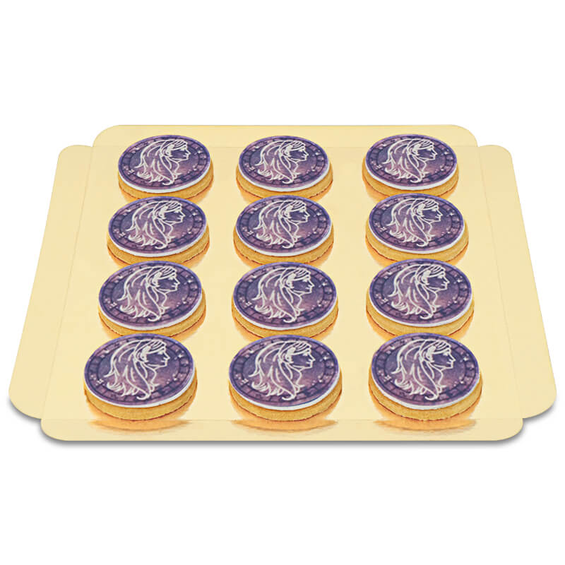 Ciastka zodiaku Panna (12 sztuk)