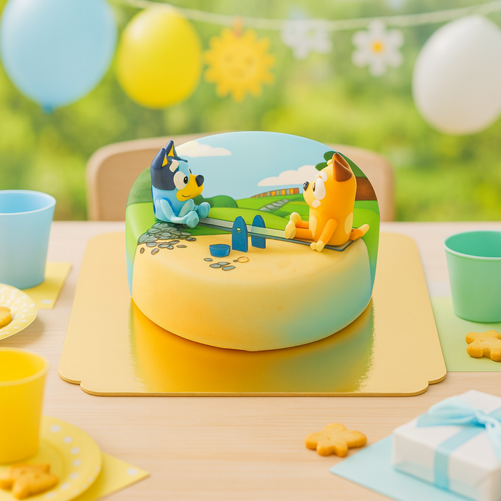 Figurka Bluey® na torcie
