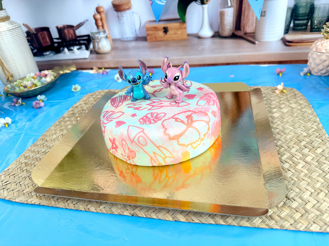 Angel & Stitch® na tropikalnym torcie Deluxe