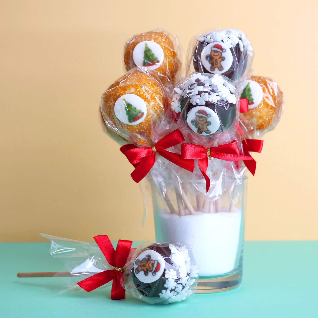 Cake-Popsy "Boże Narodzenie" (12 sztuk)