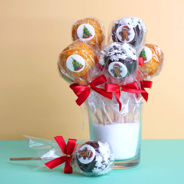 Cake-Popsy "Boże Narodzenie" (12 sztuk)