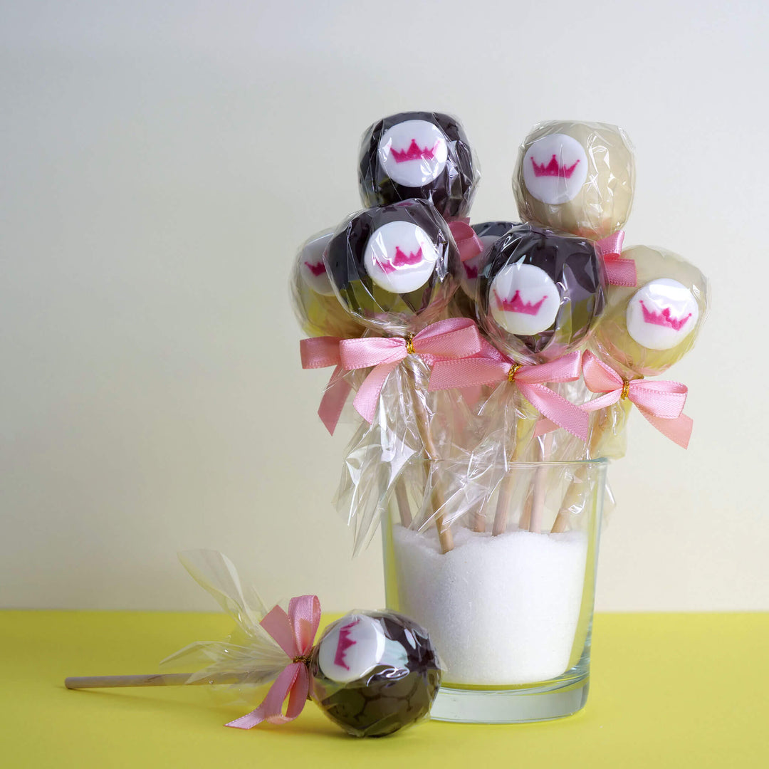 Cake-Pops mit Logo (12 Stück)