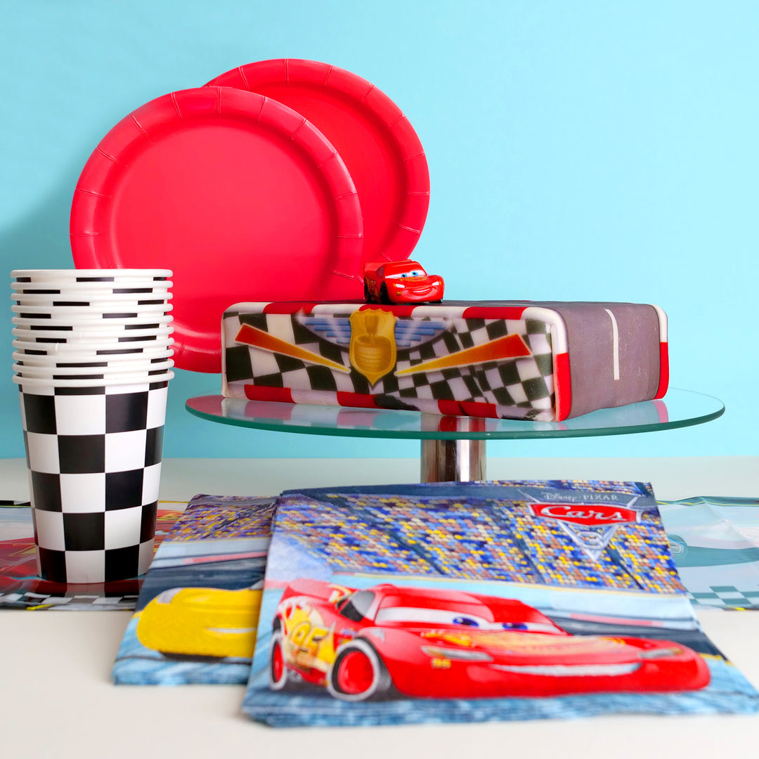 Partyset Cars® - inkl. Torte