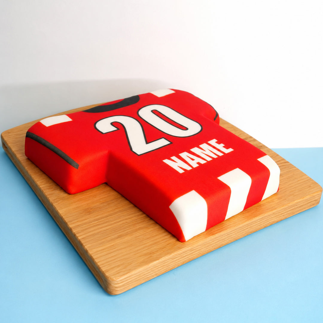 Tort w kształcie koszulki Eindhoven