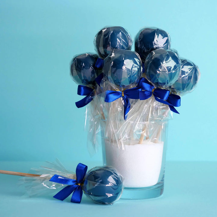 Jednokolorowe kolorowe Cake-Popsy (12 sztuk)
