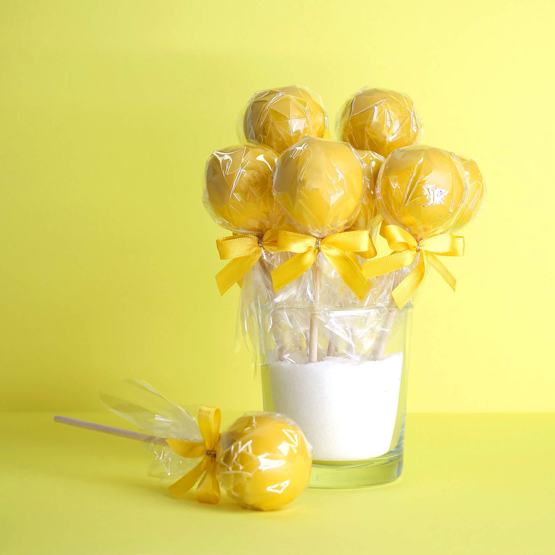 Jednokolorowe kolorowe Cake-Popsy (12 sztuk)