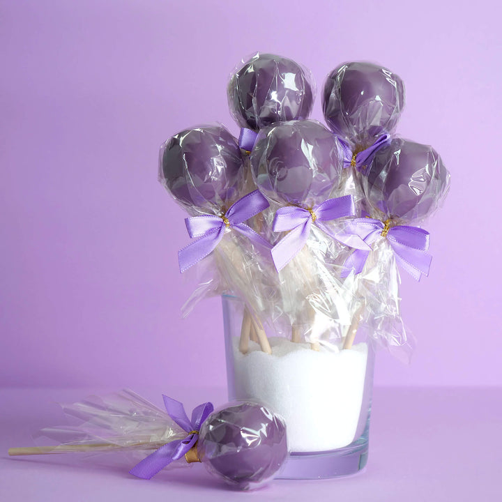 Jednokolorowe kolorowe Cake-Popsy (12 sztuk)