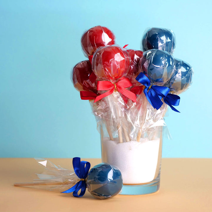 Kolorowe Cake-Popsy w 2 kolorach (2x6 sztuk) 