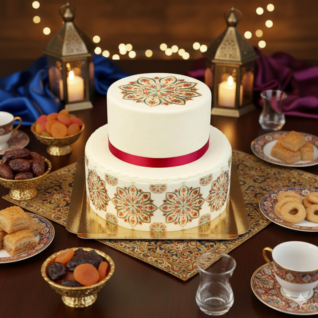 Tort Deluxe Mandala dwupiętrowy