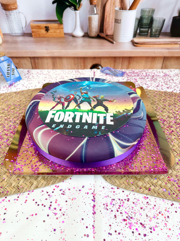 Dekoracja tortu Fortnite® na torcie Galaxie