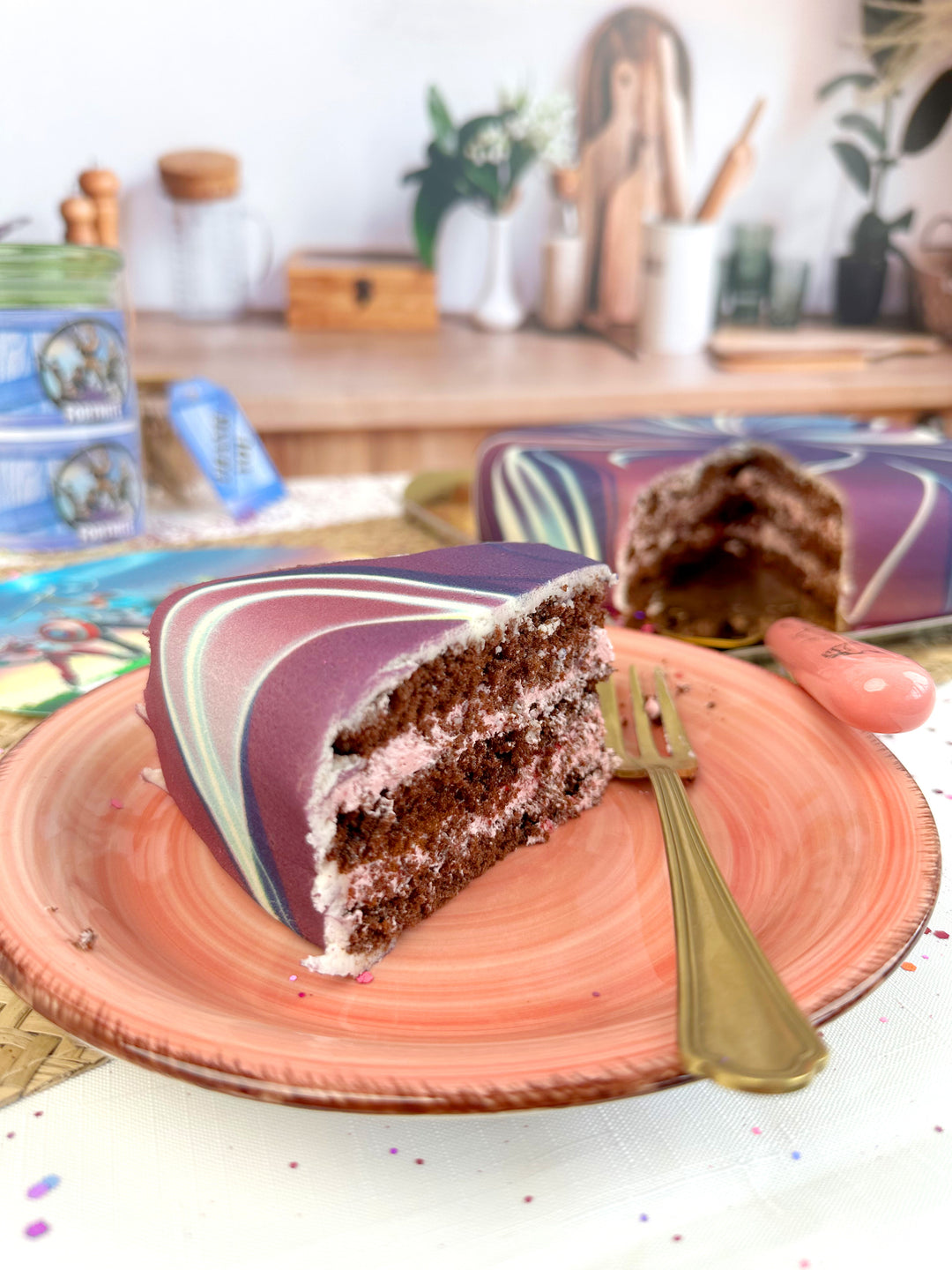 Dekoracja tortu Fortnite® na torcie Galaxie