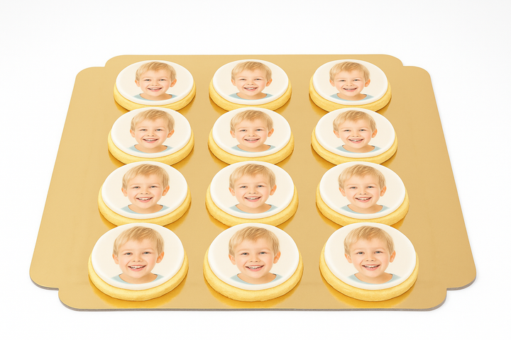 Okrągłe Ciastko ze zdjęciem (12sztuk)