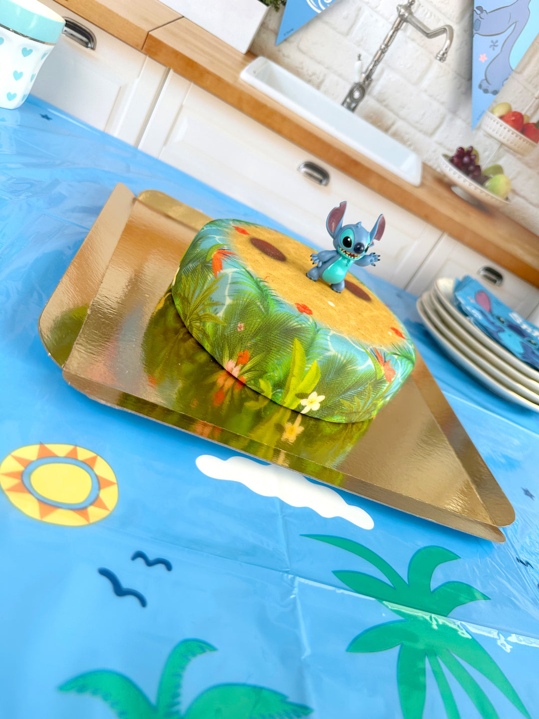 Stitch® na tropikalnej plaży