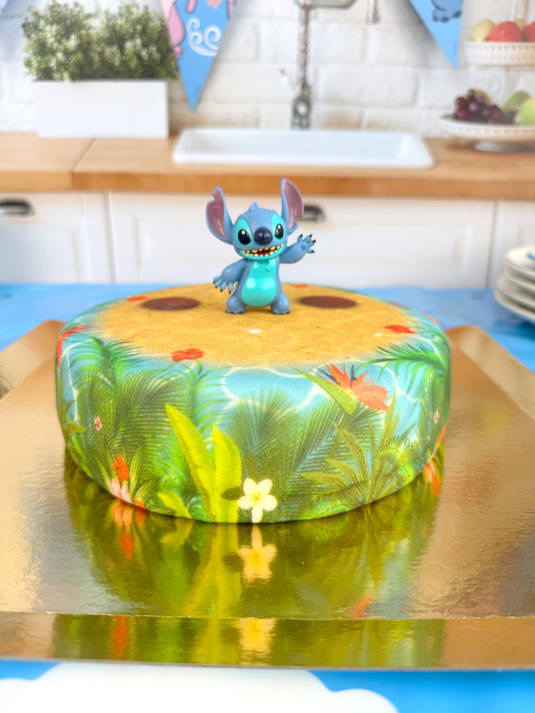 Stitch® na tropikalnej plaży