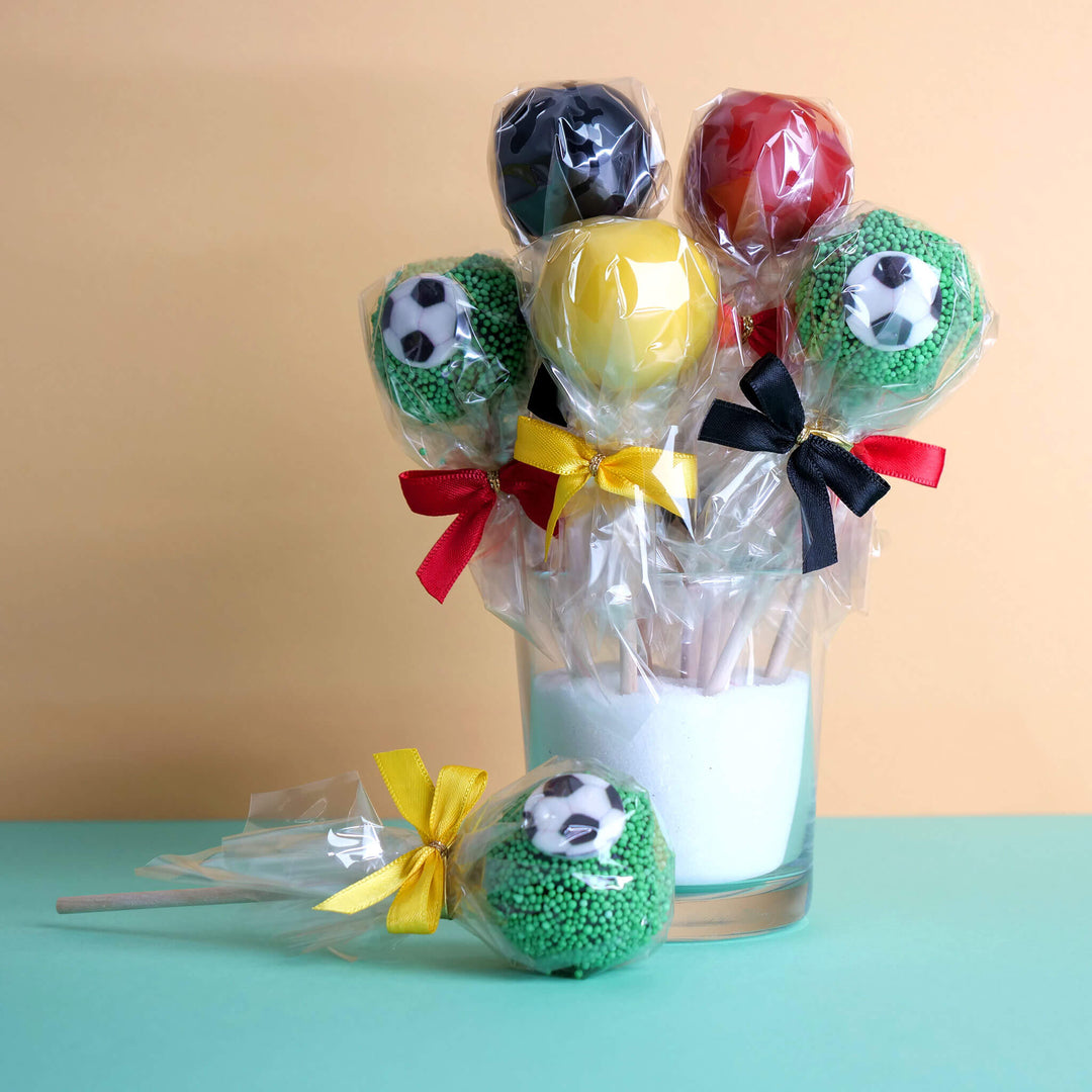 Cake-Popsy piłkarskie Niemcy (12 sztuk)