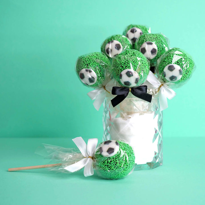 Piłkarskie Cake-Popsy (12 sztuk)