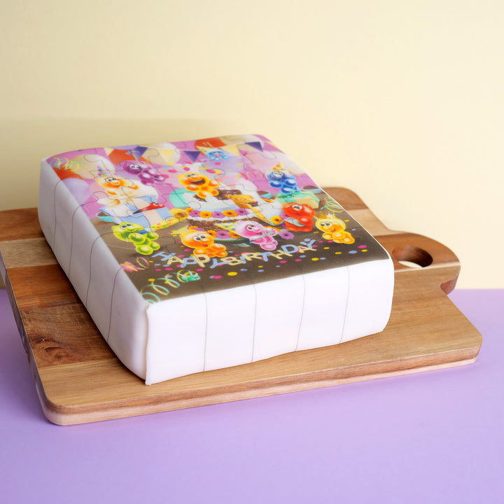 Tort Gelini – Puzzle „Happy Birthday”