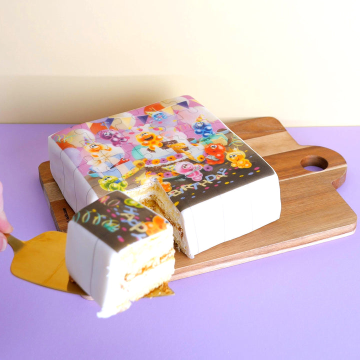 Tort Gelini – Puzzle „Happy Birthday”