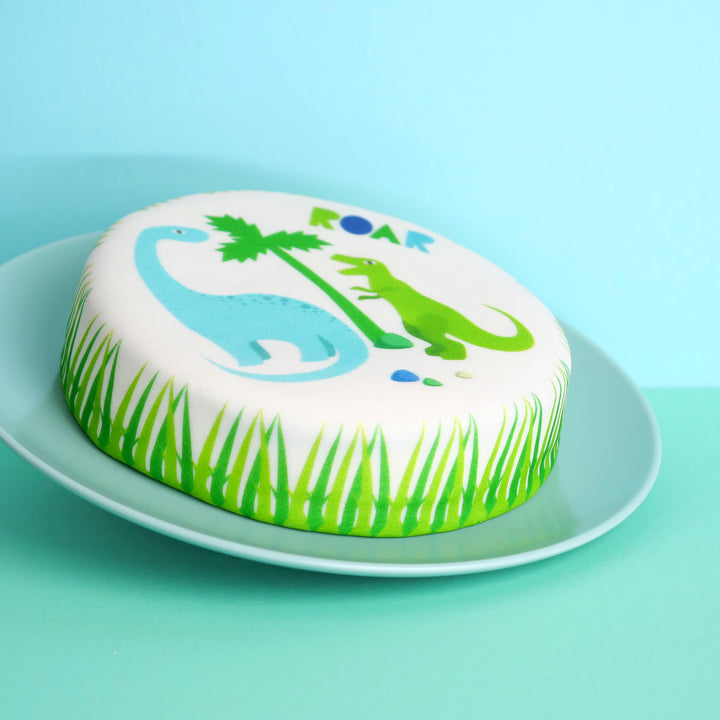 Mały tort dinozaura