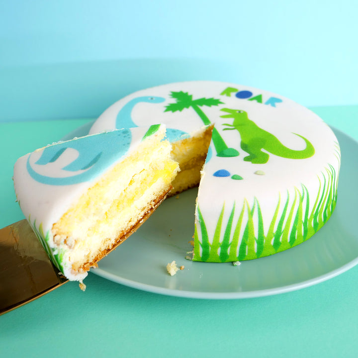 Mały tort dinozaura