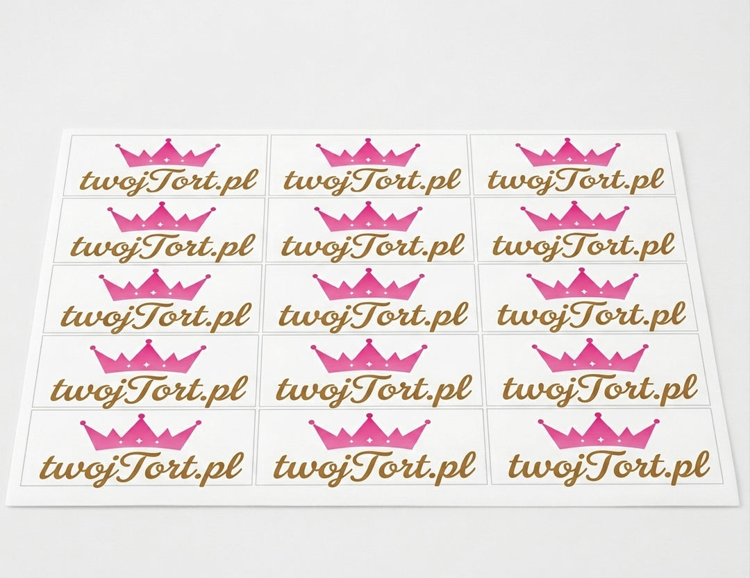 Obrazek na tort – 10 × 6 cm (od 10 sztuk)