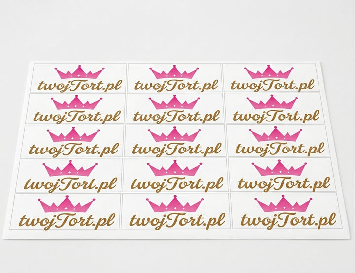 Opłatek na tort – 6 x 4 cm (od 50 sztuk)