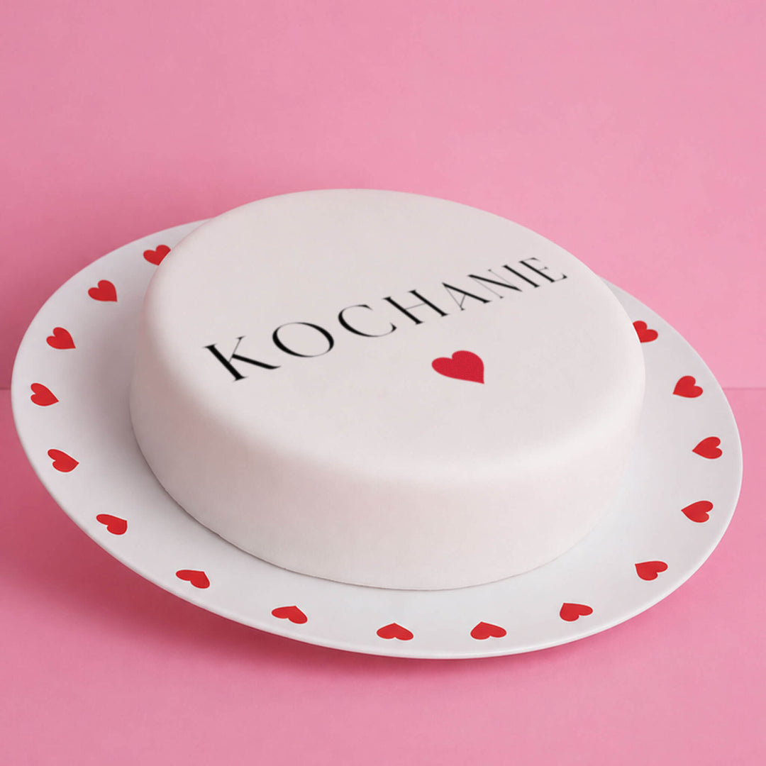 Tort “Kochanie” z sercem