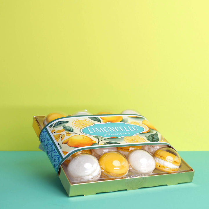 Limoncello Macarons (16 sztuk)