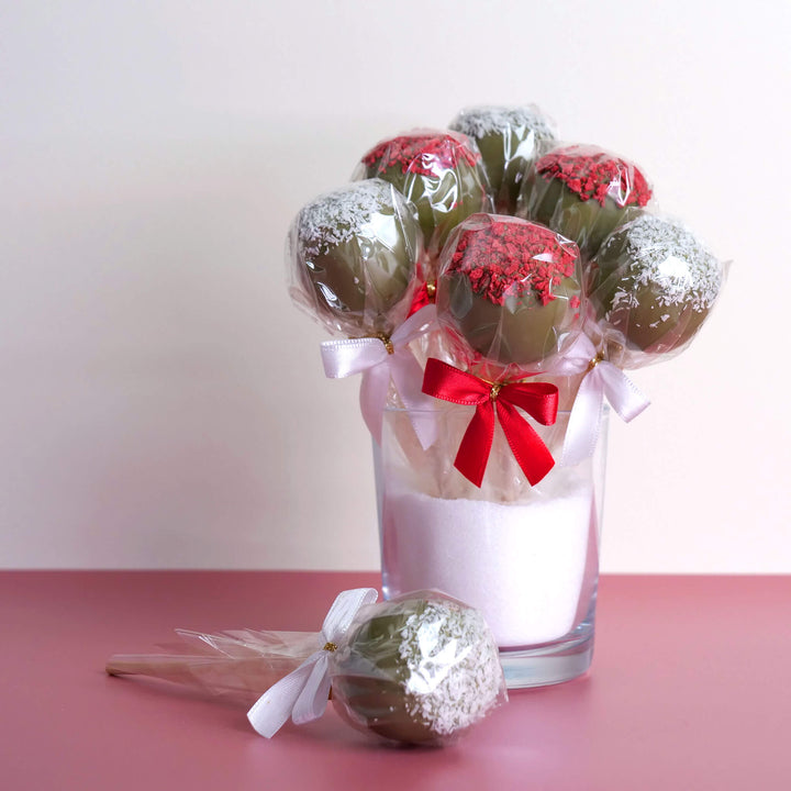 Matcha Cake-Pops (12 Stück)