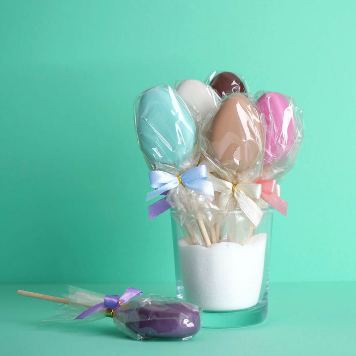 Wielkanocne Cake-Popsy w kolorach pastelowych (12 sztuk)