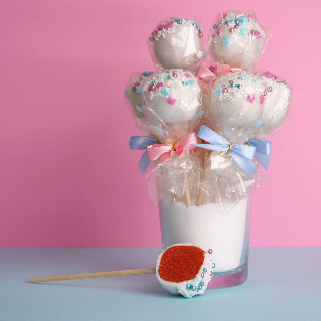 NIESPODZIANKA Cake-Popsy  "To dziewczynka" (12 sztuk)