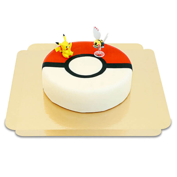 Figurka Pokémon® na torcie w kształcie piłki