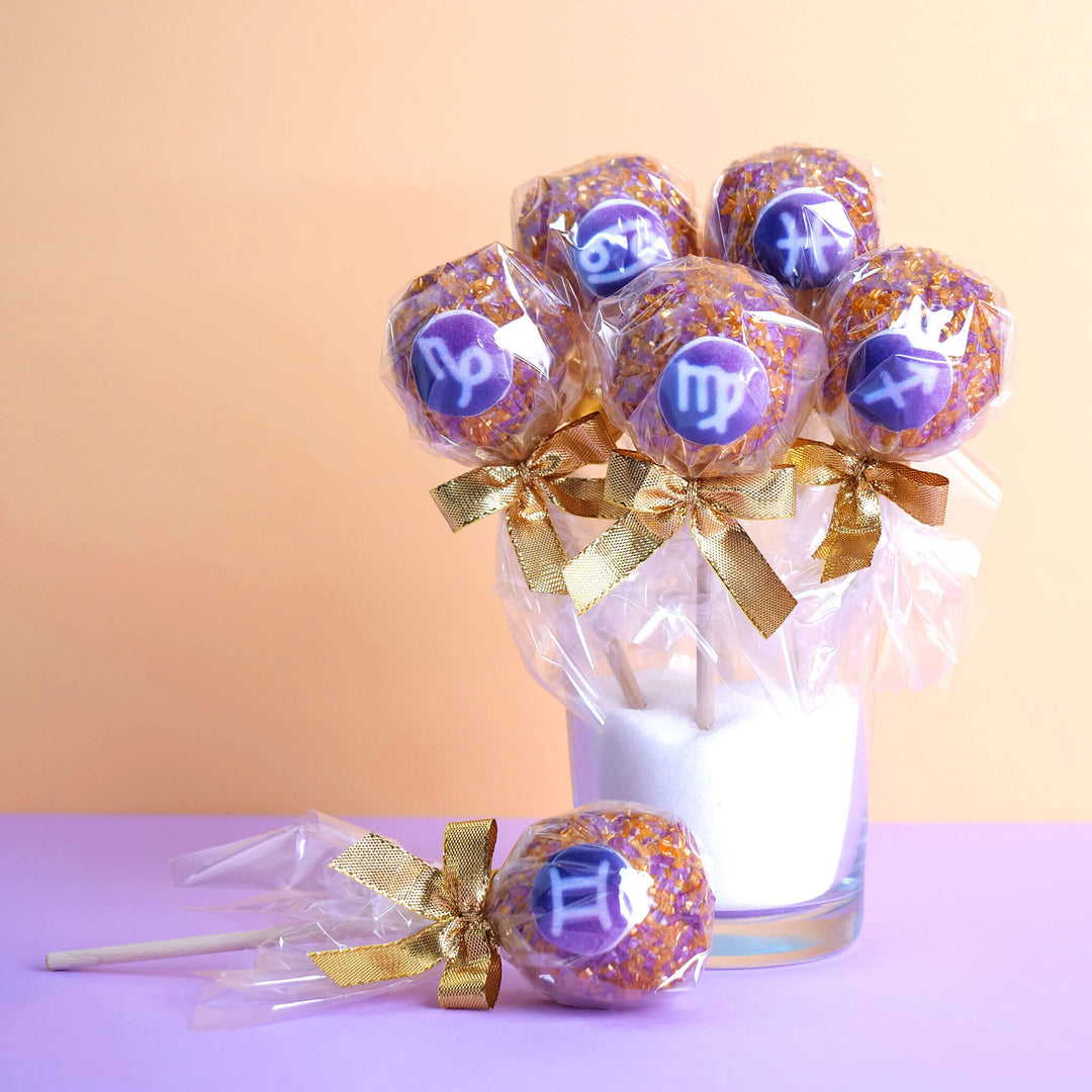 Cake-Popsy ze znakami zodiaku (12 sztuk)