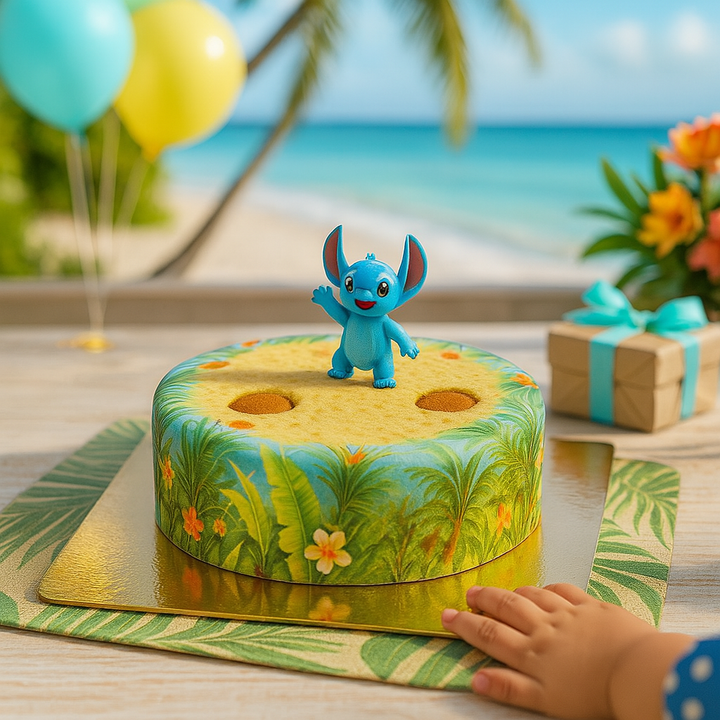 Stitch® na tropikalnej plaży