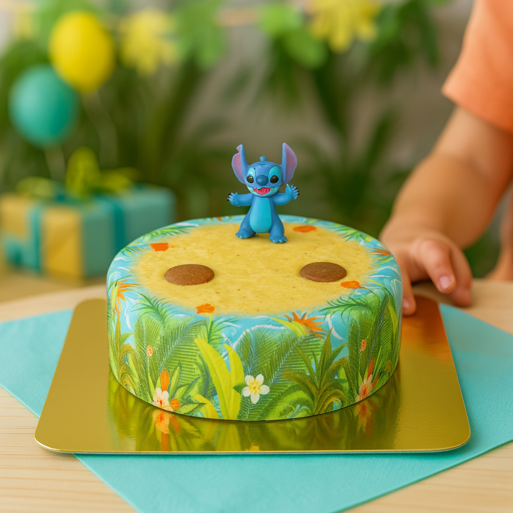 Stitch® na tropikalnej plaży