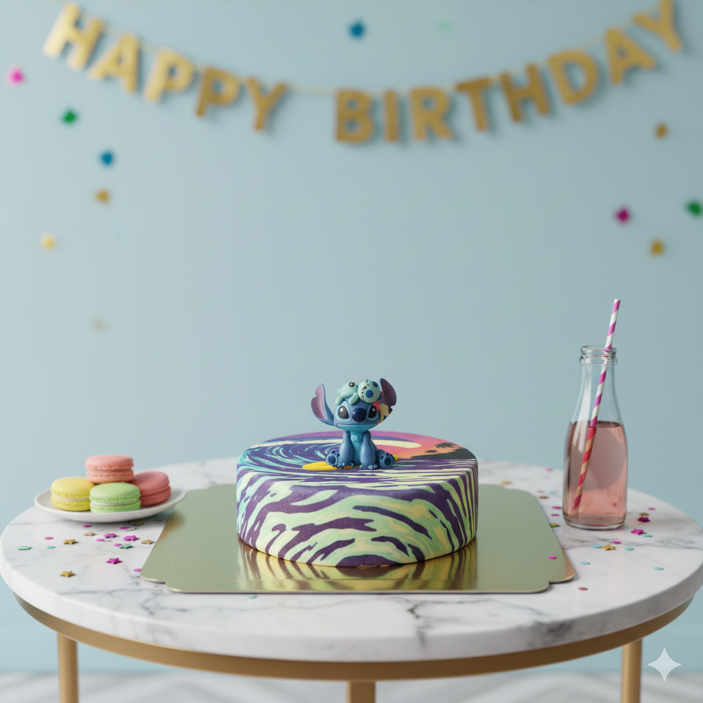 Stitch® ścieg na surferskim torcie