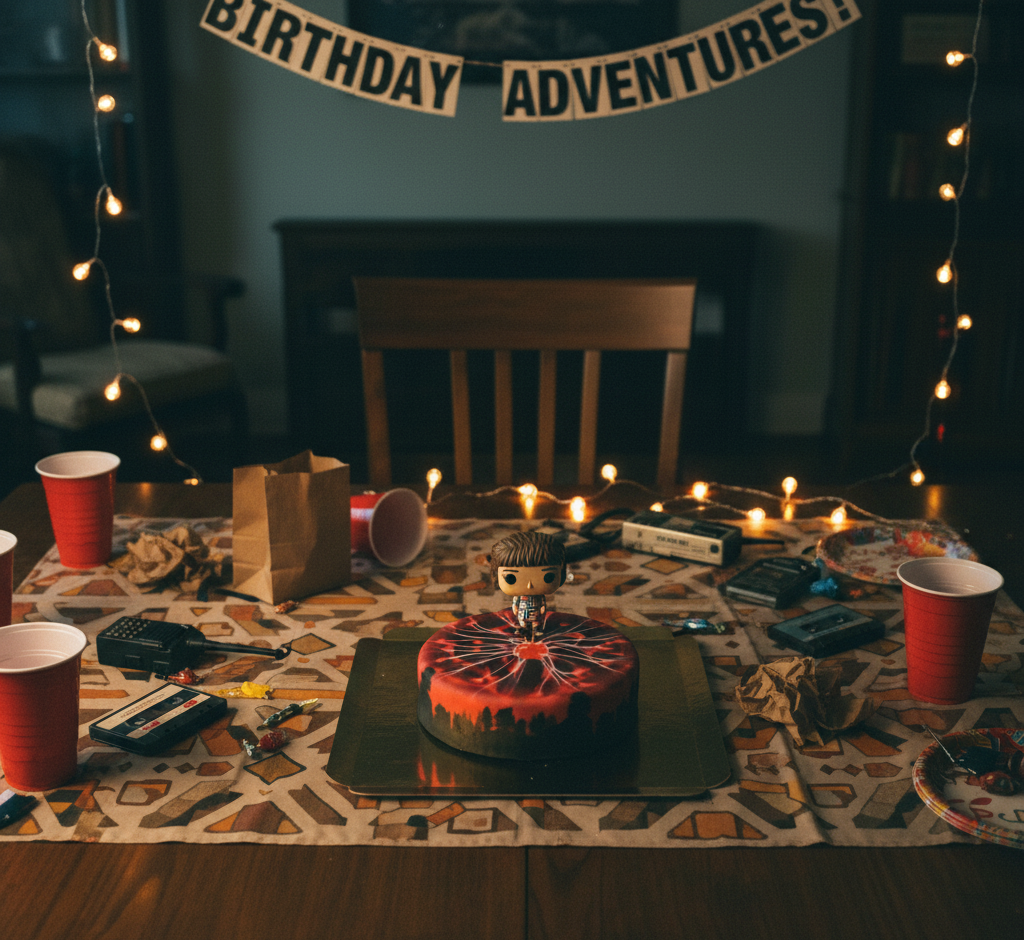 Figurka Stranger Things® na zjawiskowym torcie