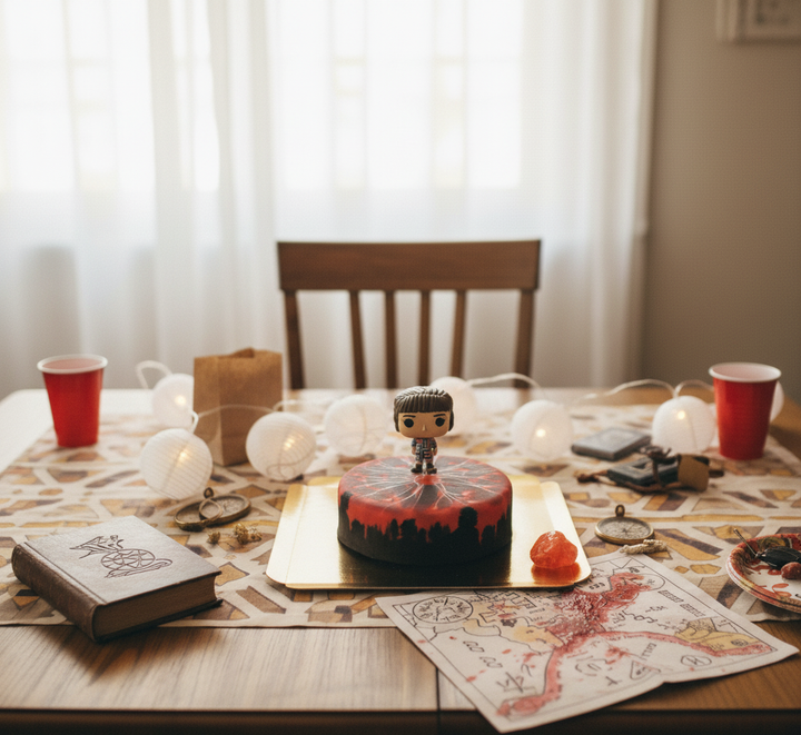 Figurka Stranger Things® na zjawiskowym torcie