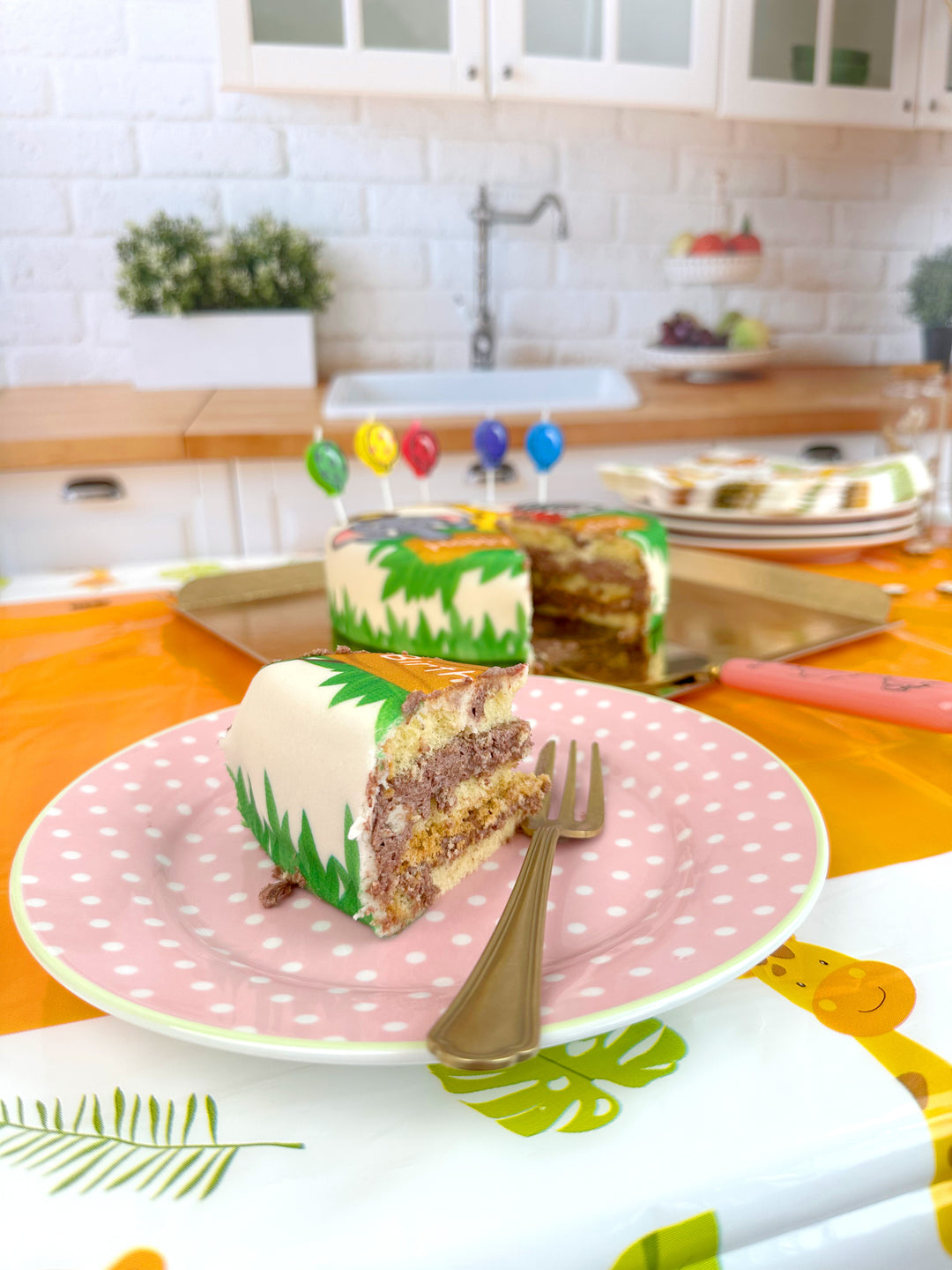 Tort ze zwierzętami