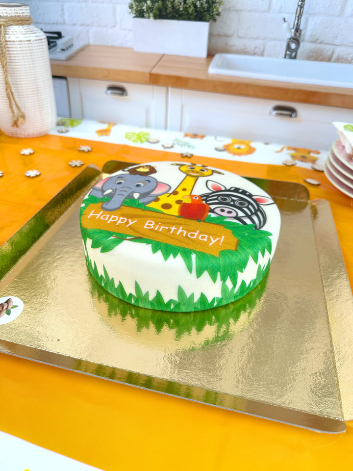 Tort ze zwierzętami