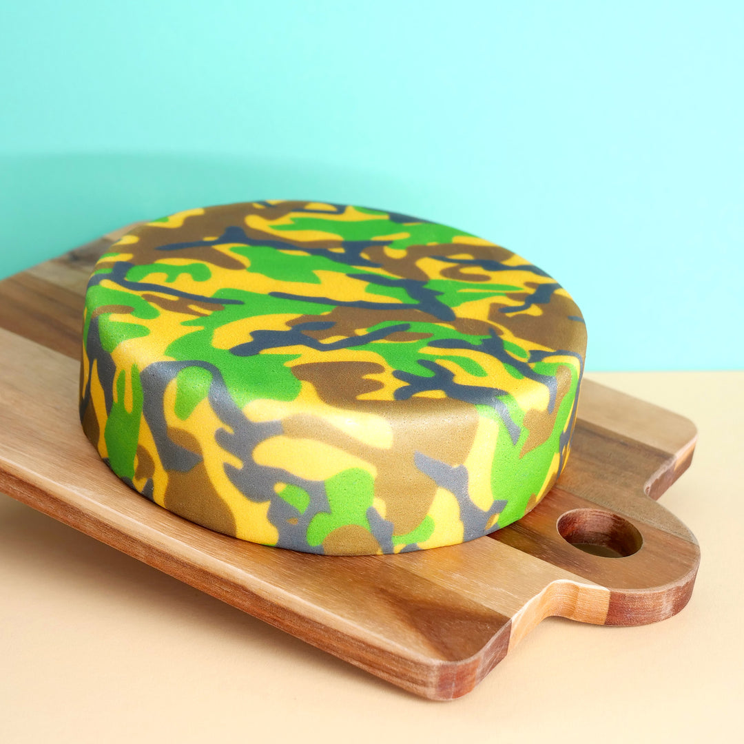Leśny tort kamuflażowy