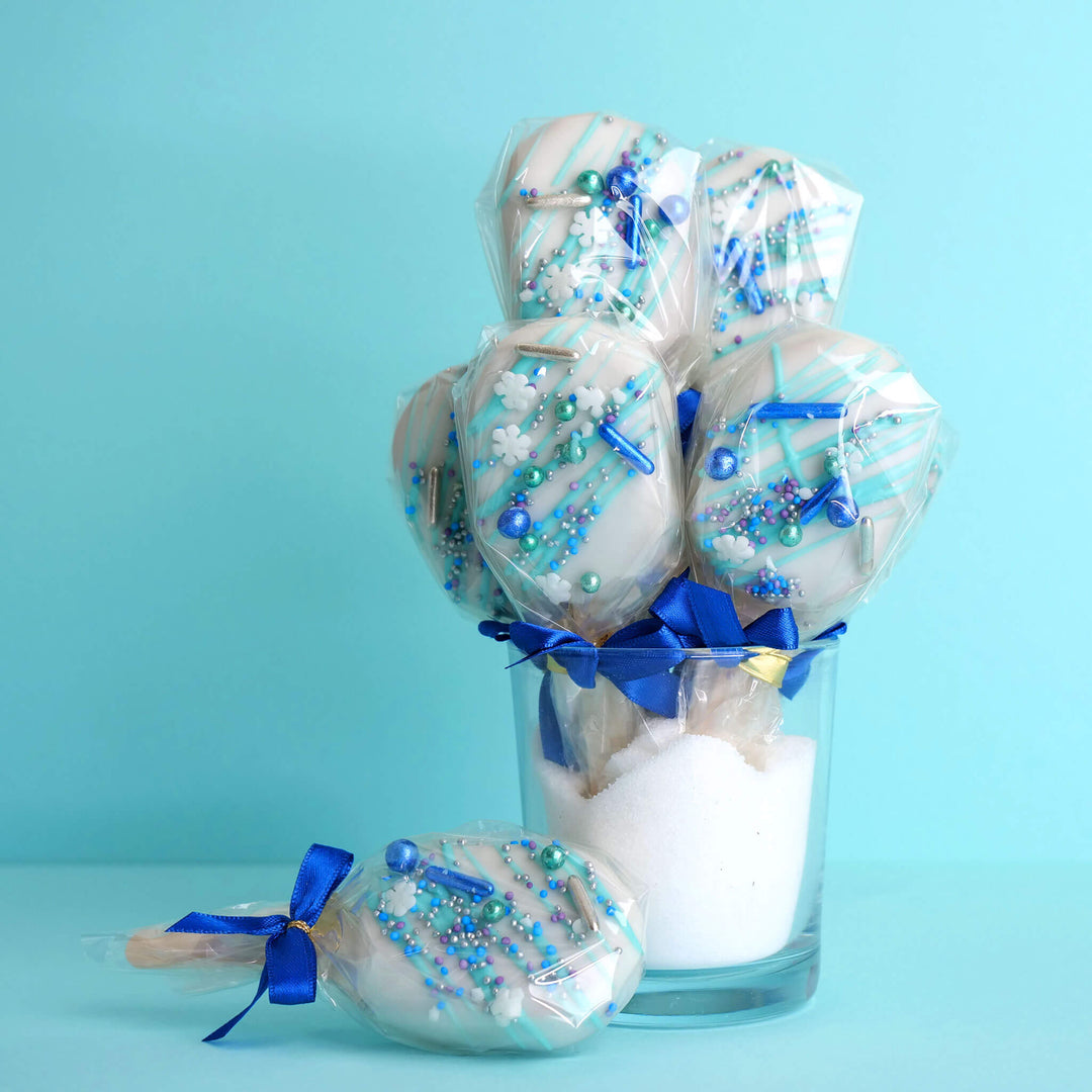 Cakepopsicle zimowe marzenie (10 sztuk)